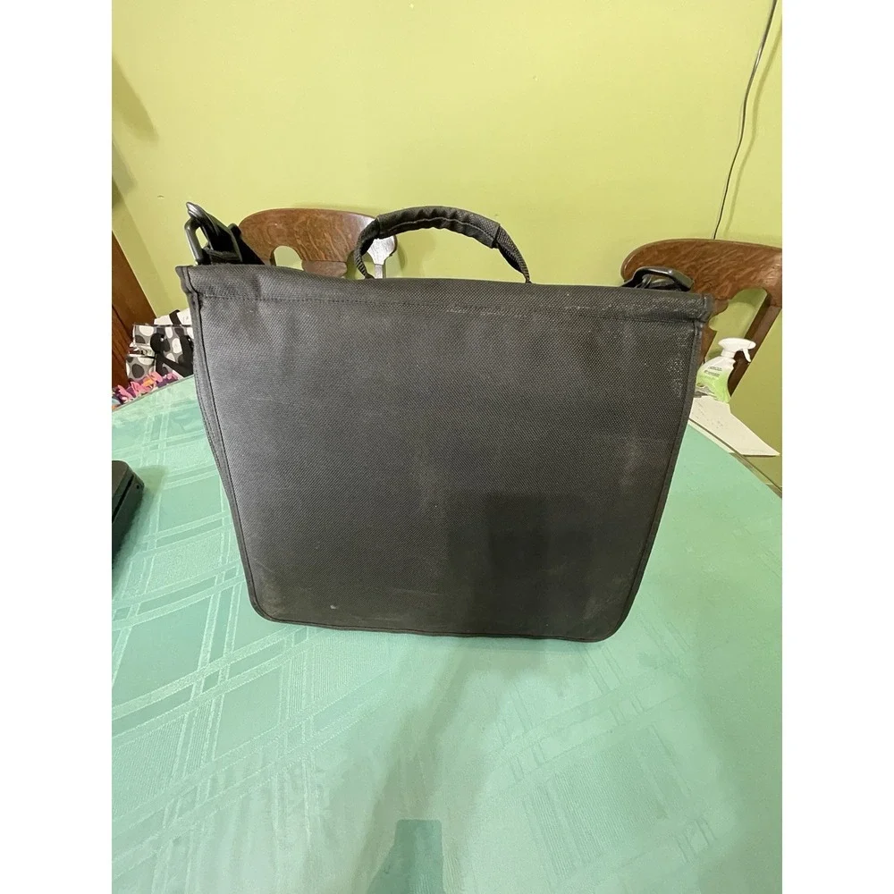 Creative Memories Black Memory Mate Bag Canvas Adjustable Strap‎ Plus 8 Plastic